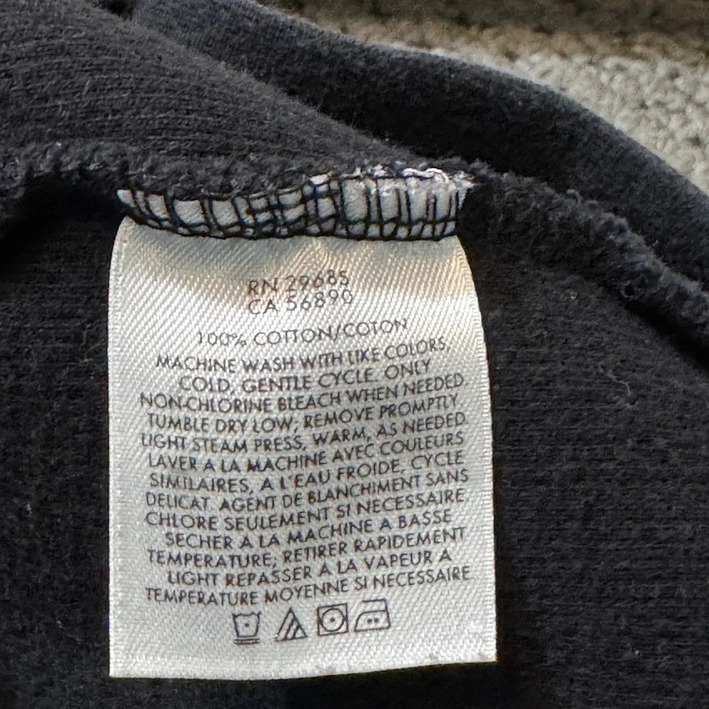 Pendleton Men's Quarter Zip Sweater Pullover Black Size Large Cotton Fishermans - Picture 8 of 8